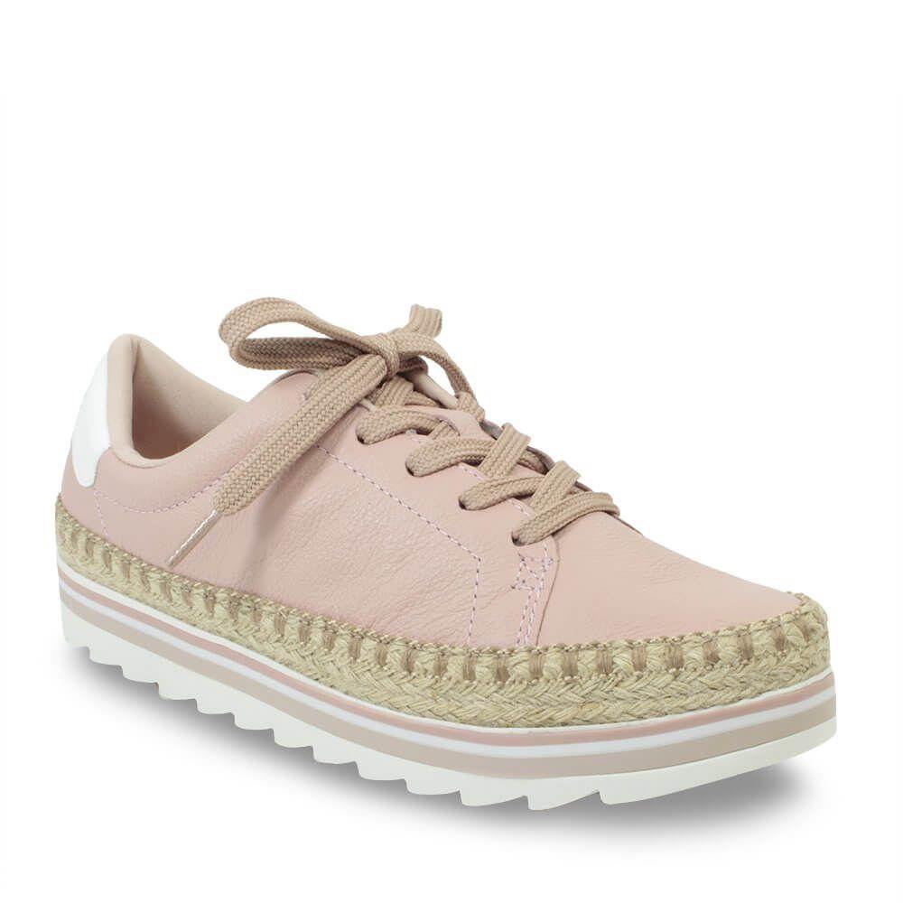 tênis lu fashion casual corda branco