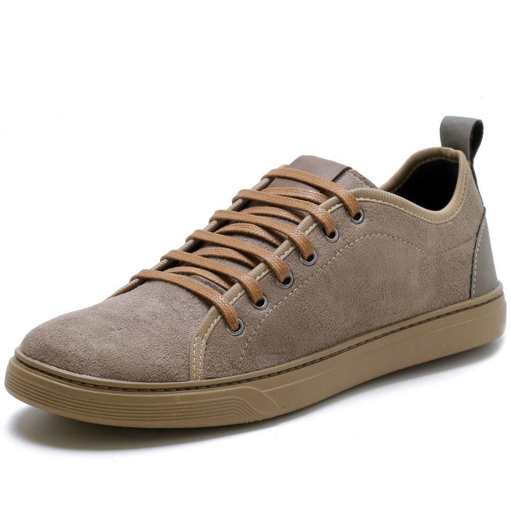Tenis Casual Ec Shoes Liso Com Cadarço E Solado Reto - Outros Moda e  Acessórios - Magazine Luiza