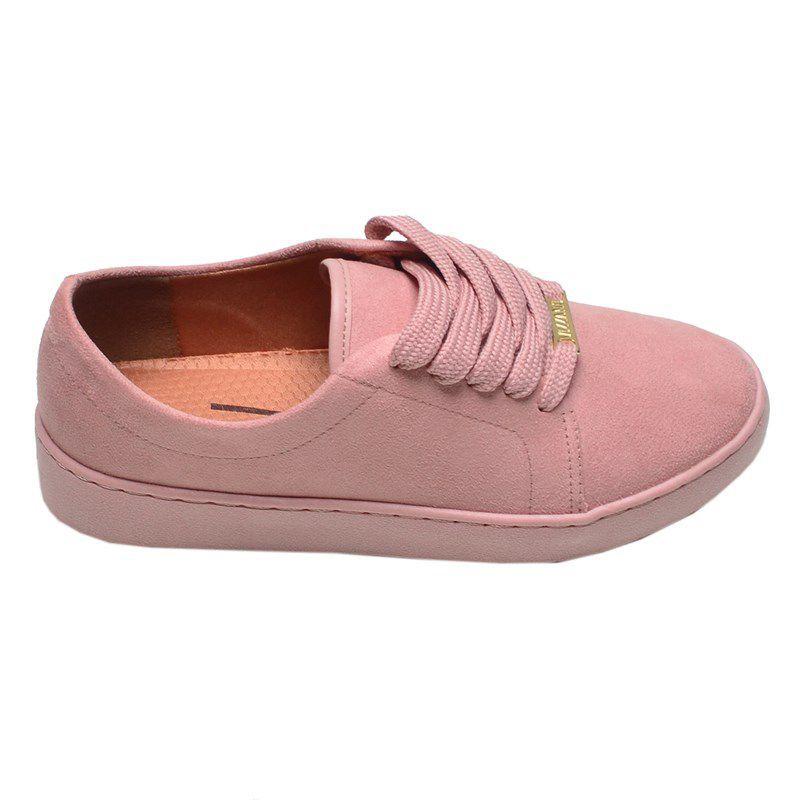 tenis vizzano rosa camurça
