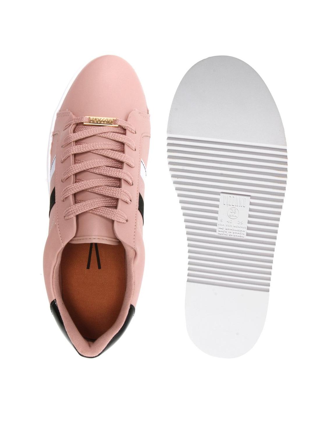 Casual Vizzano Slip On Vizzano Rose Tenis Vizzano Rose Gold