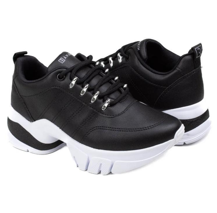 Tenis Casual Feminino Solado Alto Tenis Solado Alto Sapatenis