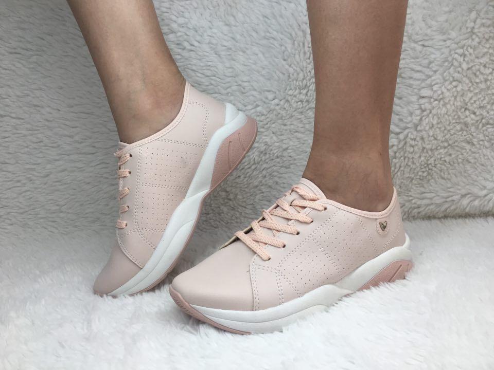 tenis casual feminino rose