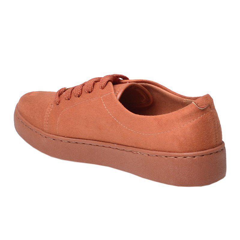 tenis vizzano suede caramelo