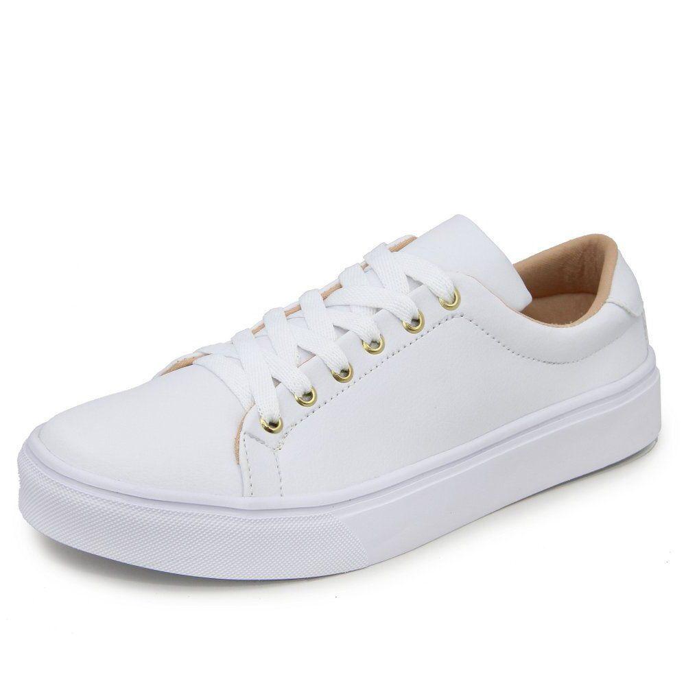 Tenis Casual Liso Com Solado Reto E Fechamento Em Cadarço - TENIS ONLINEE -  Outros Moda e Acessórios - Magazine Luiza