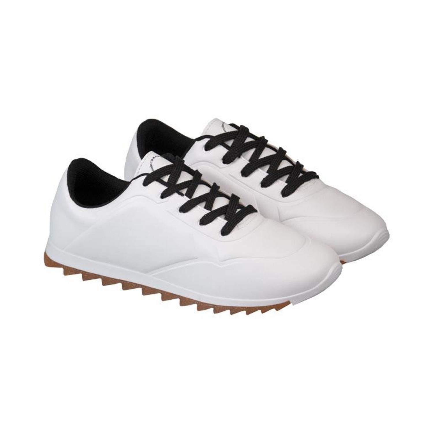 tenis casual branco moleca