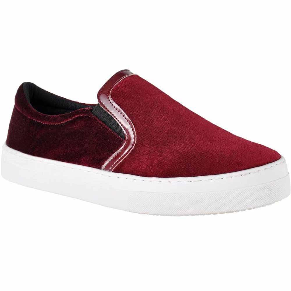 tenis casual feminino vermelho