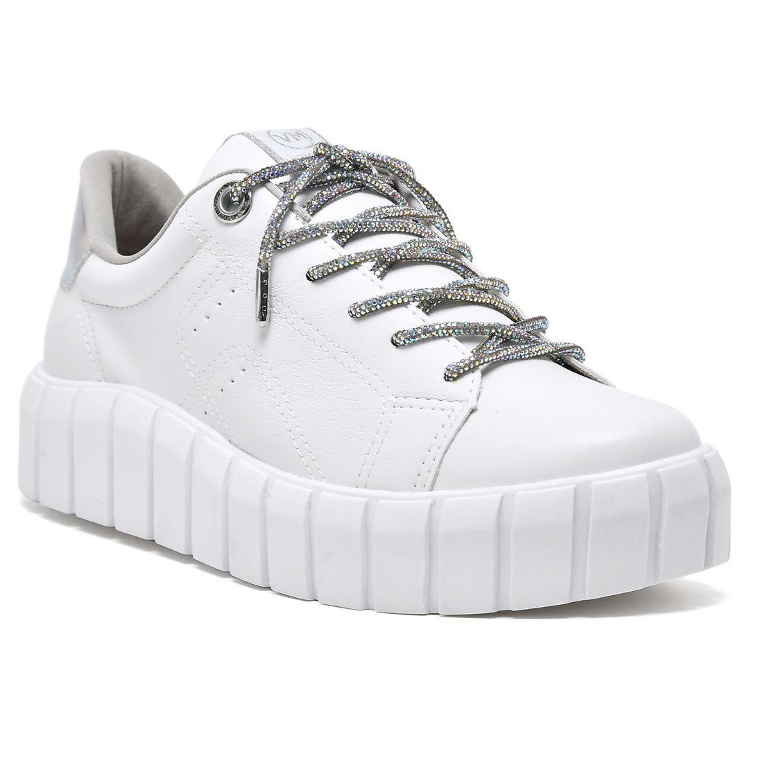 Tênis Casual Tenis Via Marte Plataforma Branco Tênis Casual Via