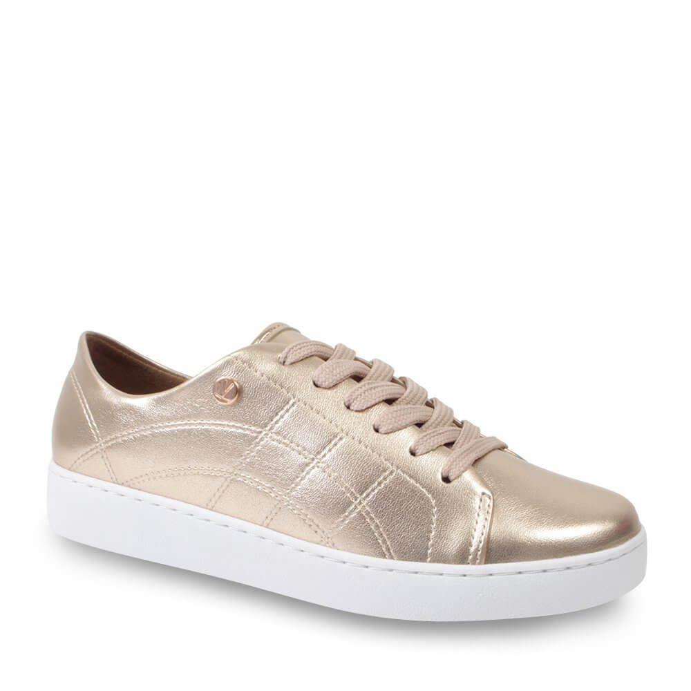 tênis metalizado feminino