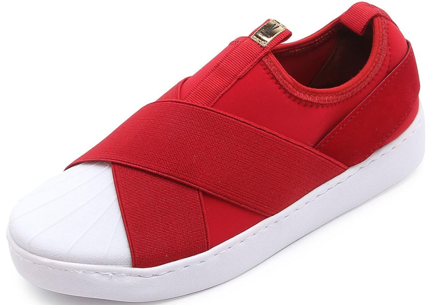 Tênis casual Vizzano 1214.276 - Cor: Vermelho - Tamanho: 37 - Outros Moda e Acessórios - Magazine Luiza