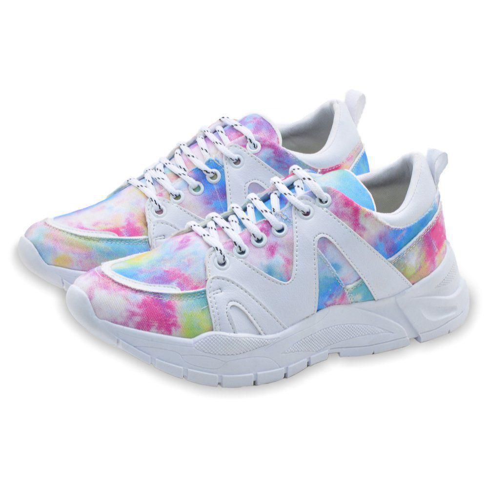 tenis adidas feminino tie dye