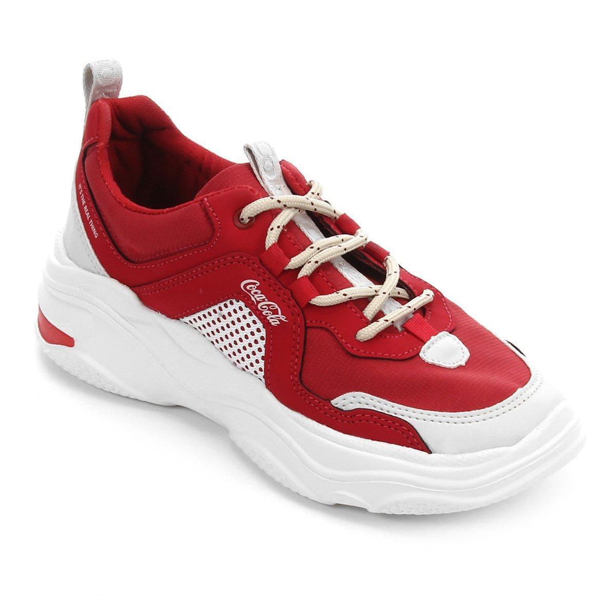 netshoes tenis coca cola feminino