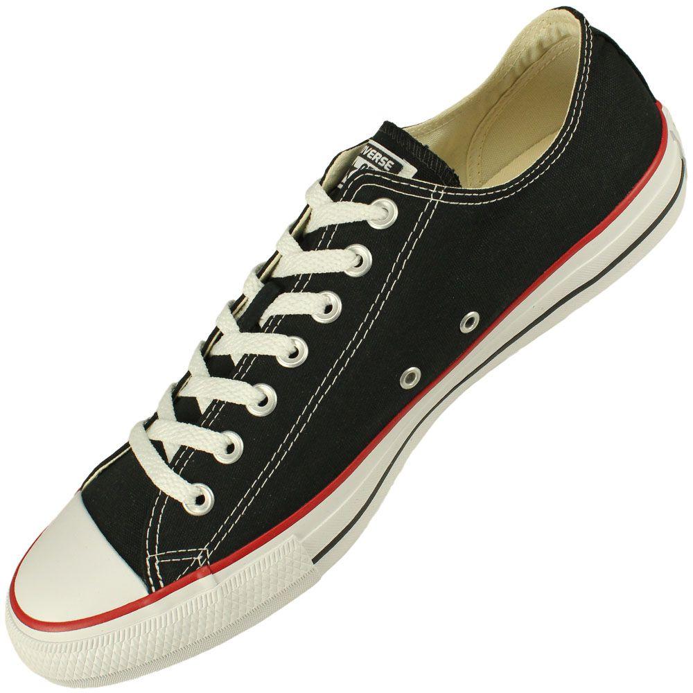 all star preto cano baixo masculino