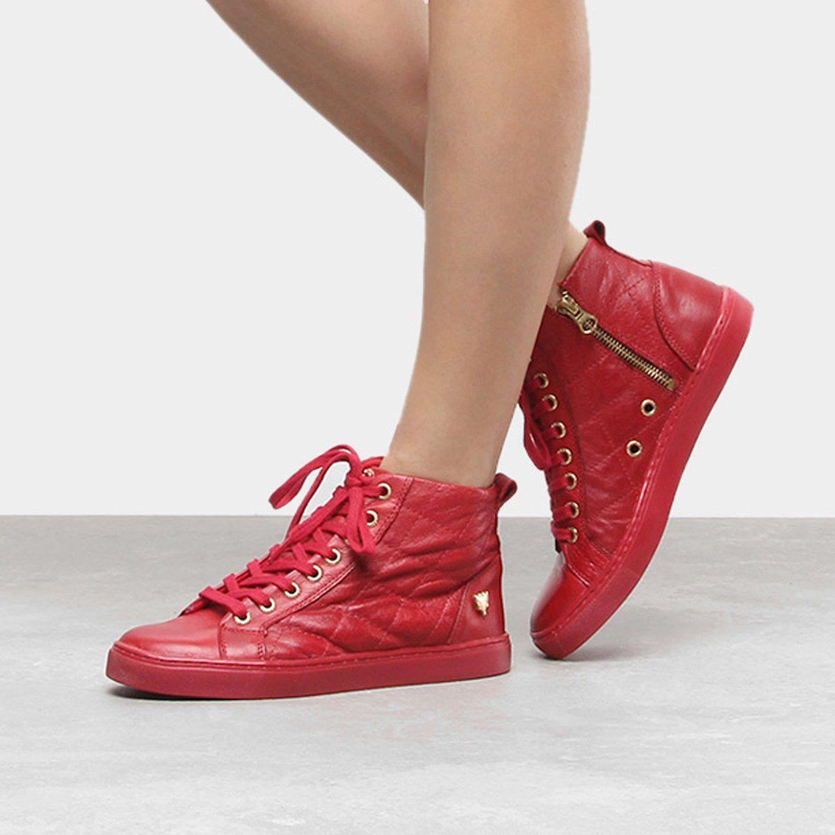 Tênis Cano Alto Botinha Cavalera Cavalera Feminina Botinha Da