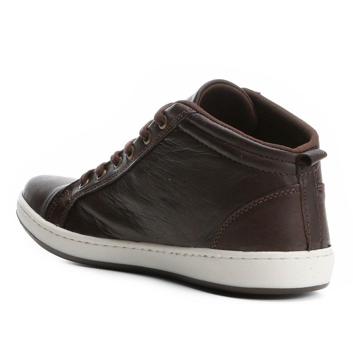 tênis couro walkabout new sound masculino