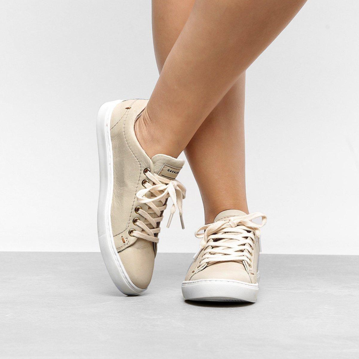 tênis couro cavalera marina feminino