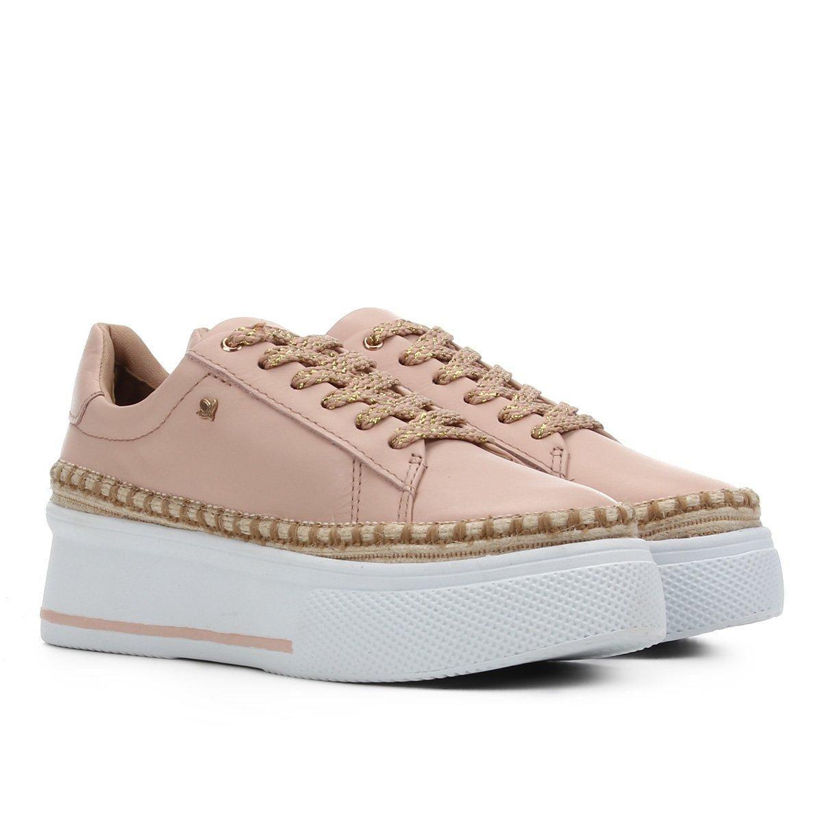 tênis couro cravo & canela feminino