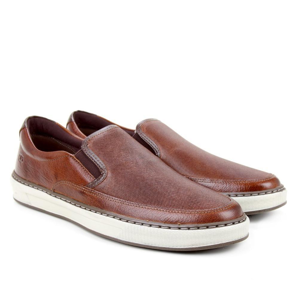 Tênis Couro Democrata Scott Masculino - Calçados Masculinos - Magazine Luiza