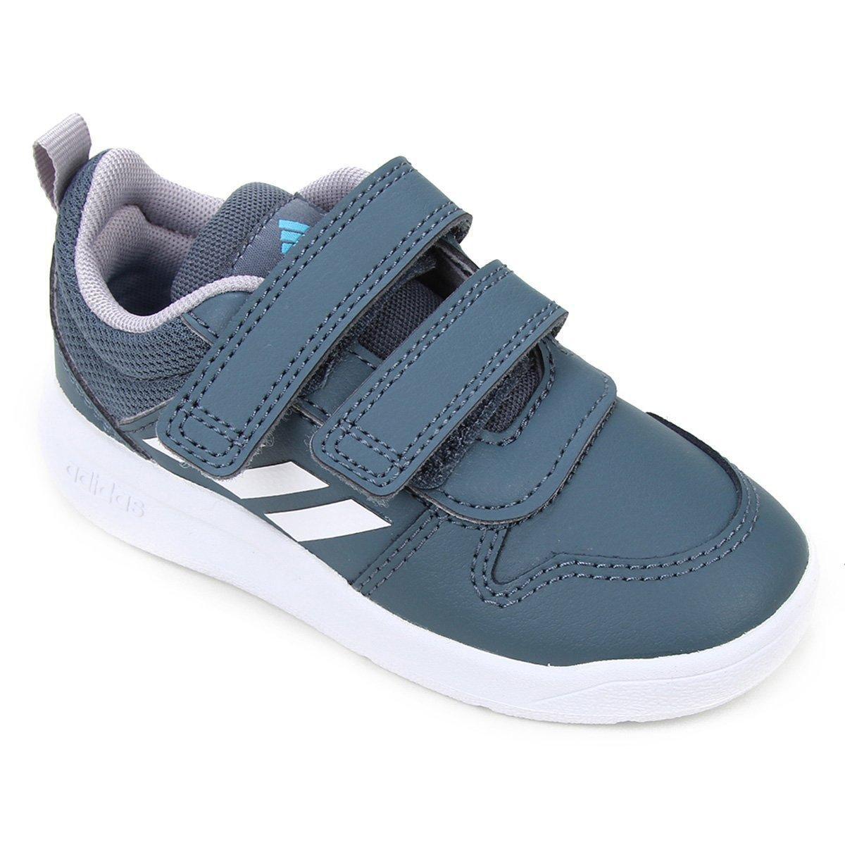 tenis adidas couro infantil