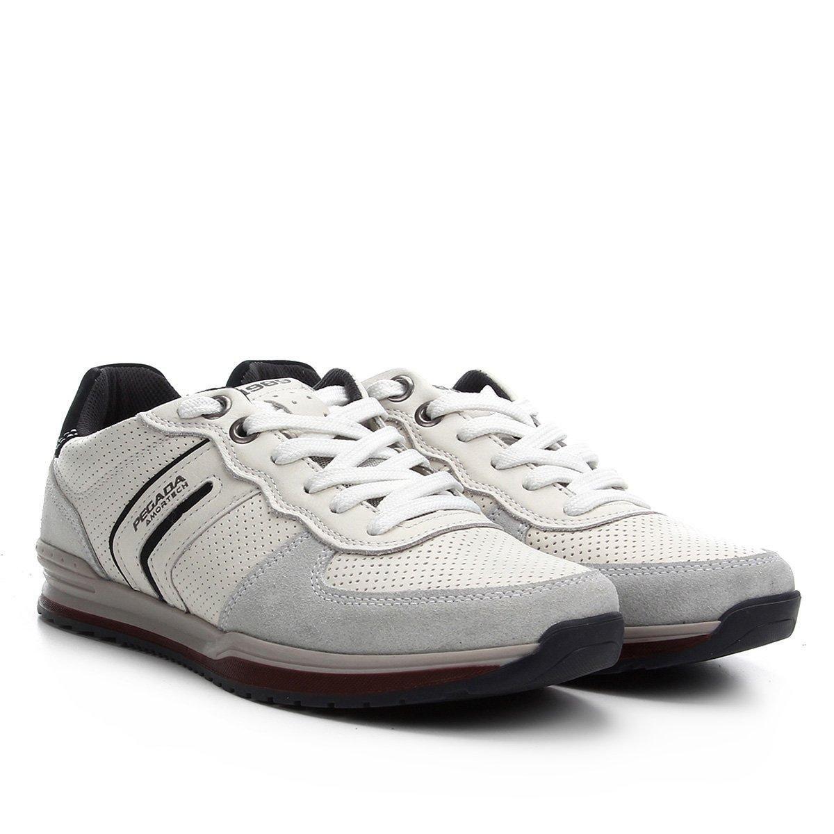 tenis de couro com amortecedor