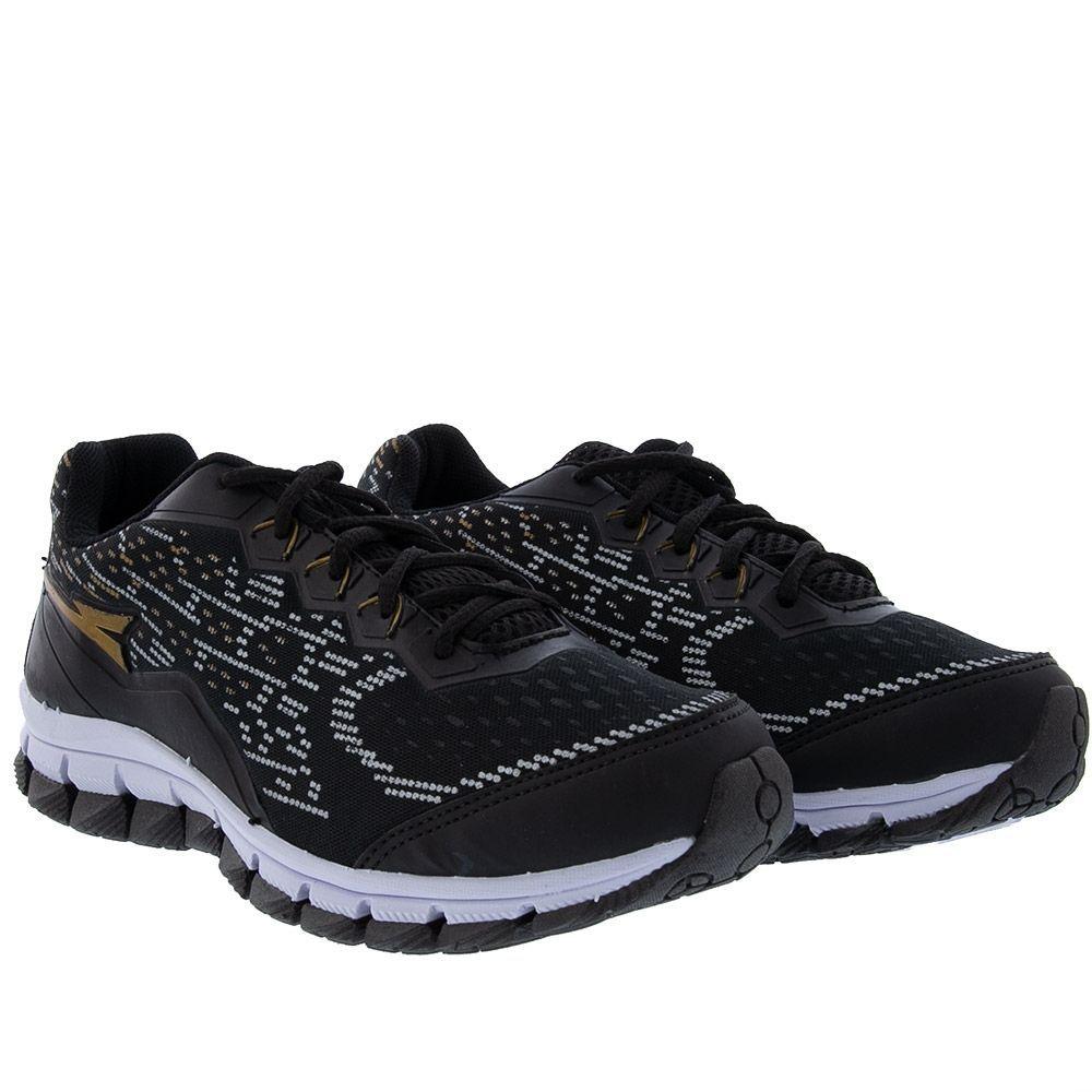 tenis running masculino preto