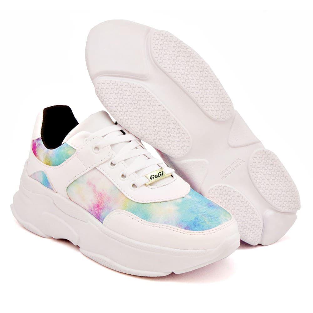 Tênis Dad Sneaker Feminino Buffalo Casual Chunky Sapato Caminhada Varias  Cores - Gugi Calçados - Calçados Femininos - Magazine Luiza