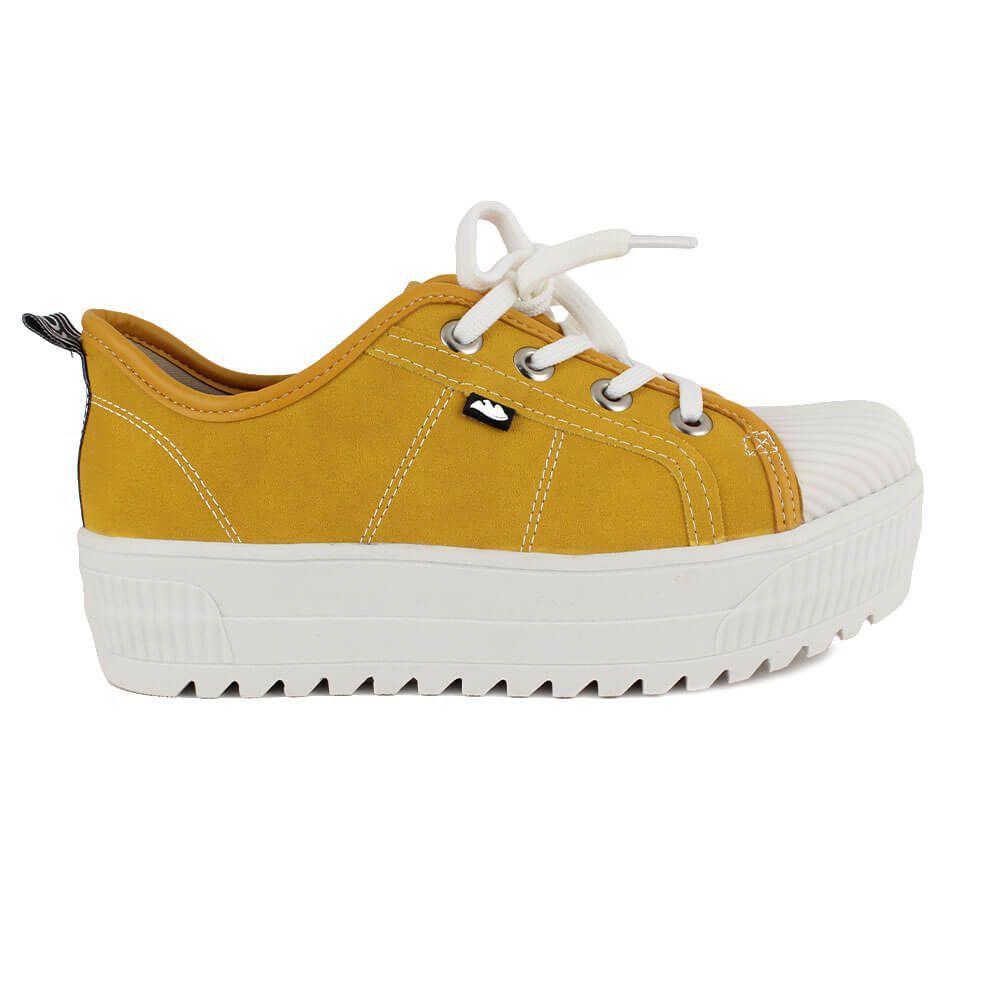 Tênis Dakota Casual Flatform Tratorado Amarelo - Tênis Feminino - Magazine  Luiza