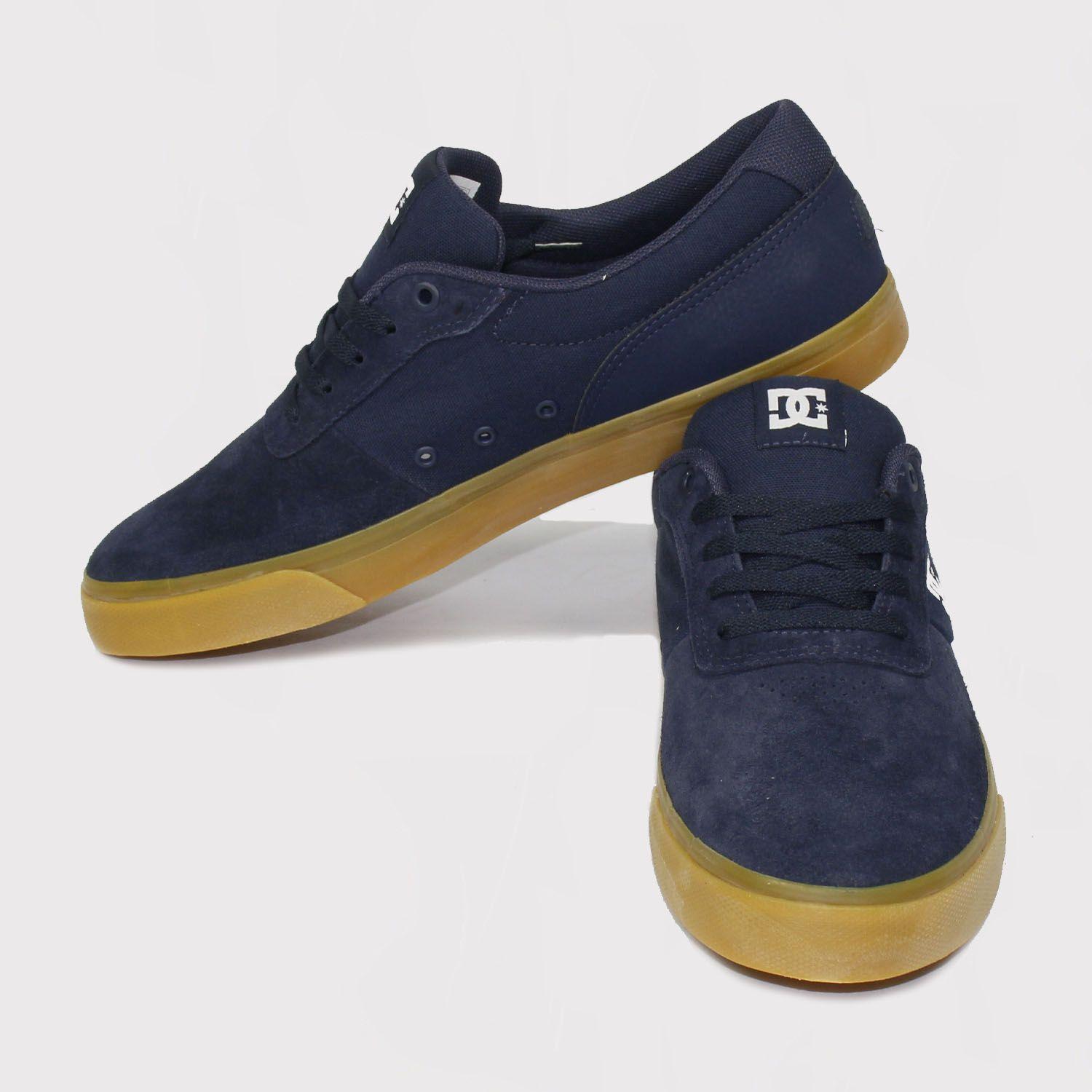 tênis couro dc shoes switch