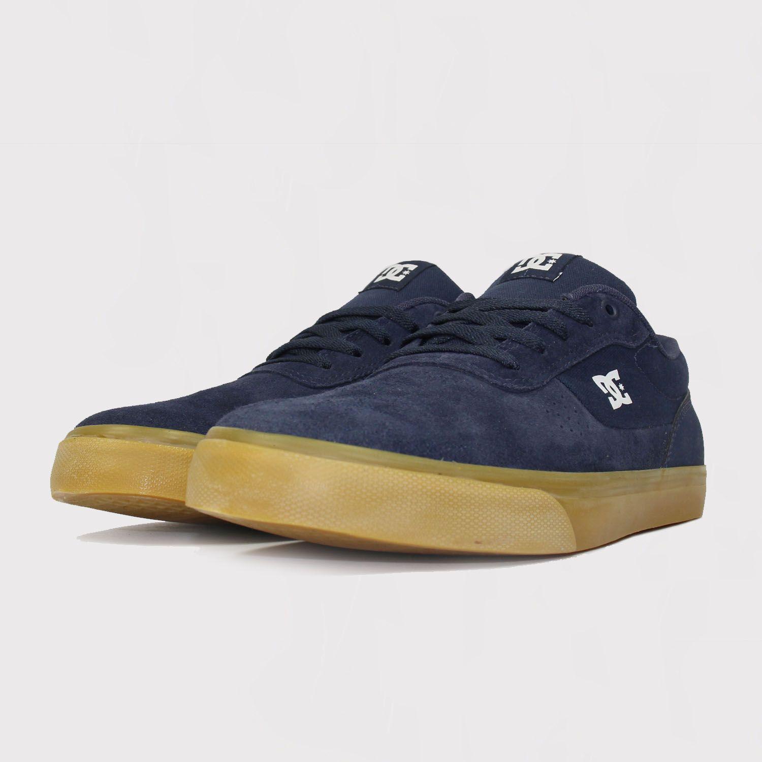 tênis couro dc shoes switch