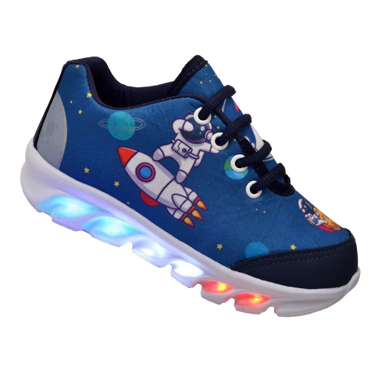 Led Loja Tenis Infantil Tênis Infantil Masculino E Feminino Com LED