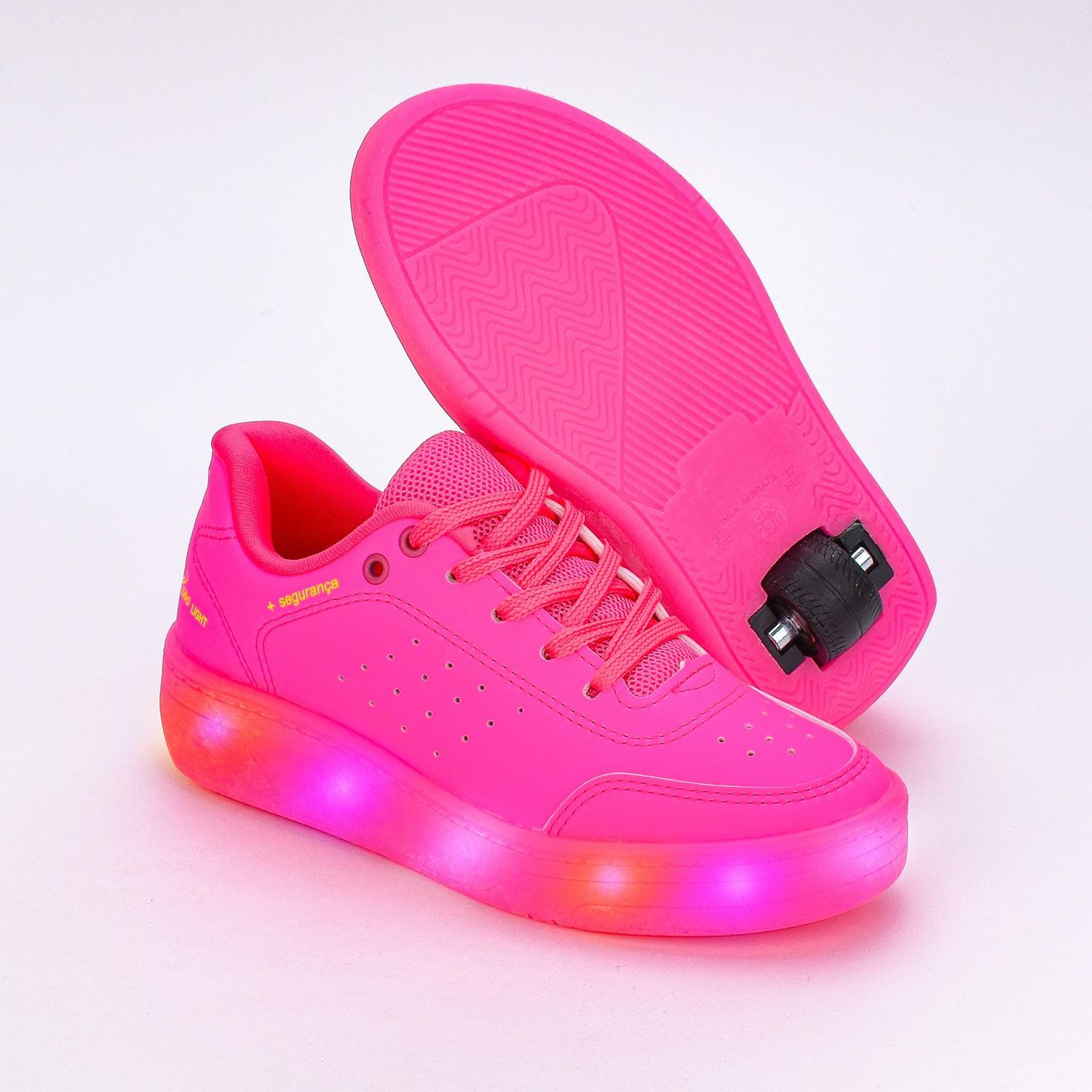 Tênis Infantil Feminino Tenis De Rodinha Com Led Nike Rodinha