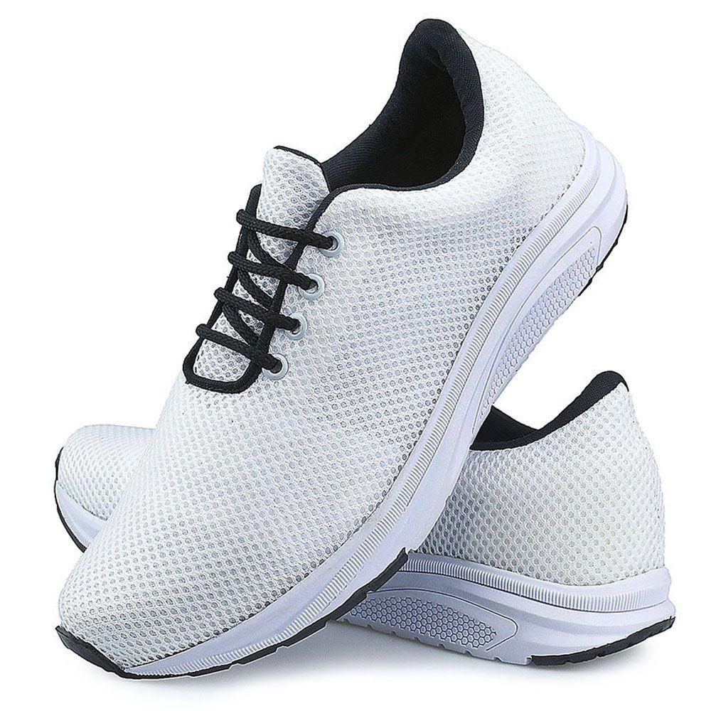 sapatenis tênis casual couro jogger jogging masculino dhl