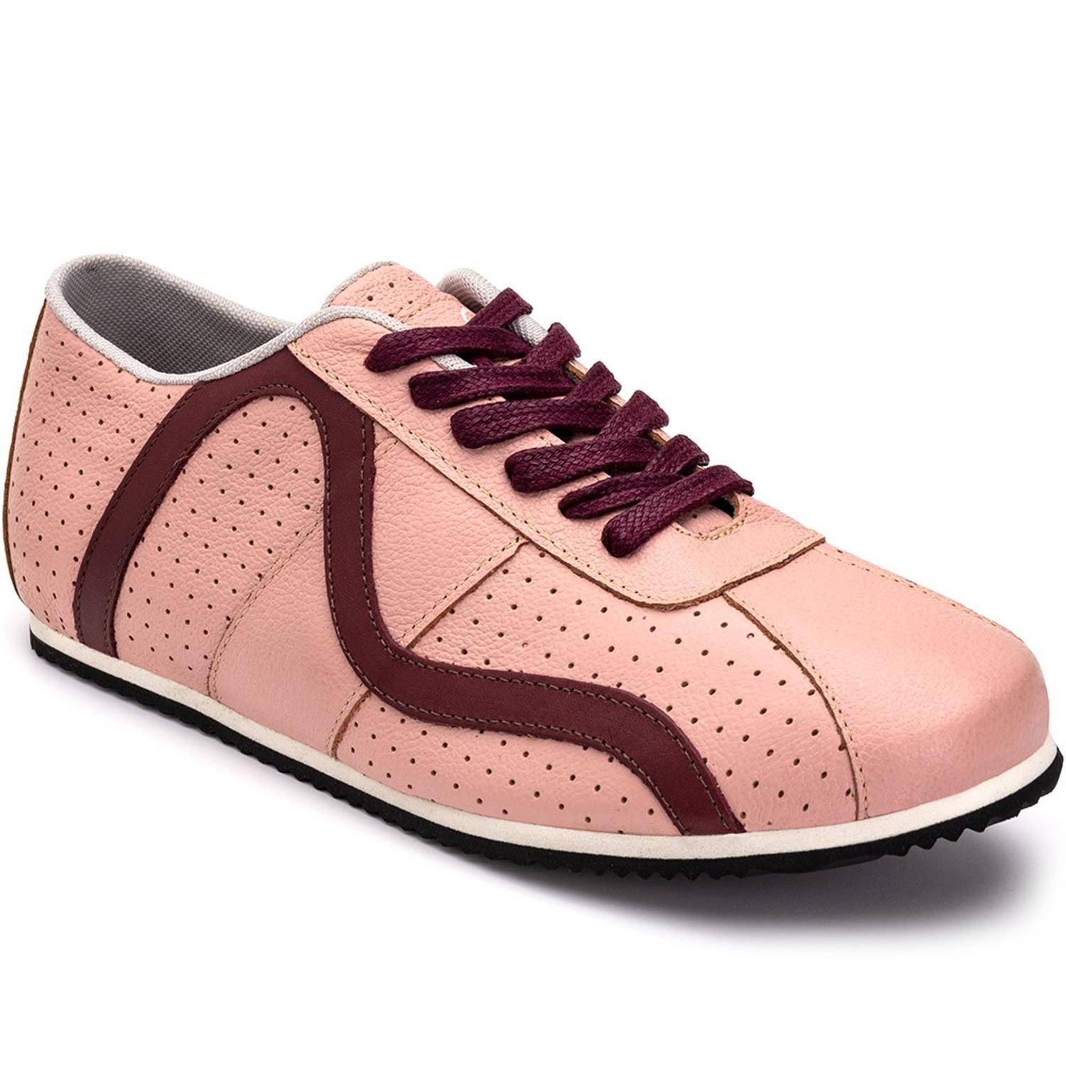 Tênis em couro soft hr rio - quartzo/amora - tamanho 37 - Hr - Hoffmann  Rocha - Outros Moda e Acessórios - Magazine Luiza