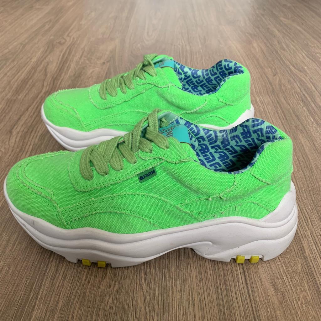 tenis farm verde