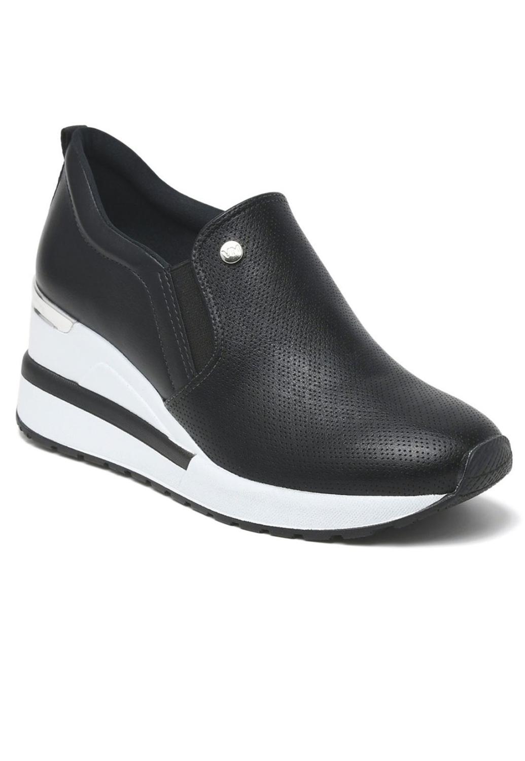 Compre Tênis Via Marte Anabela Preto Online