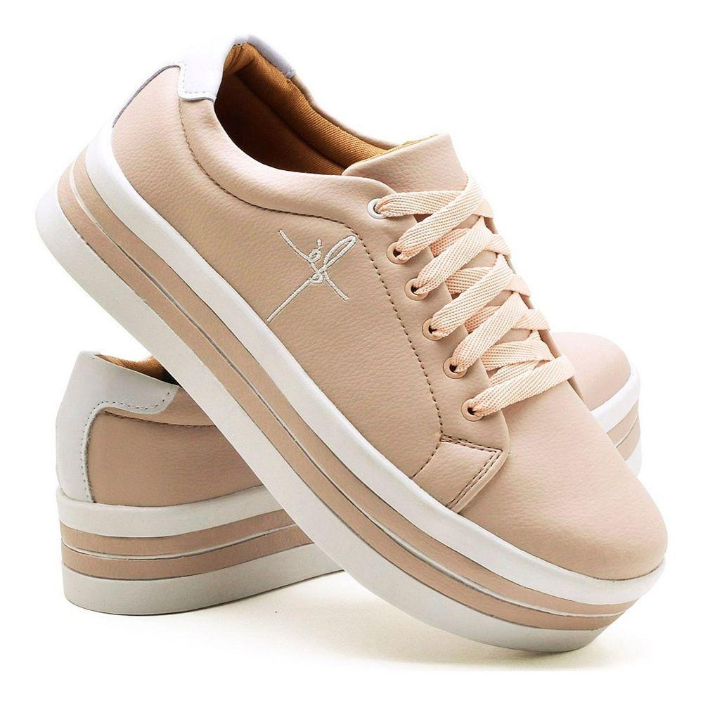 tênis feminino nude