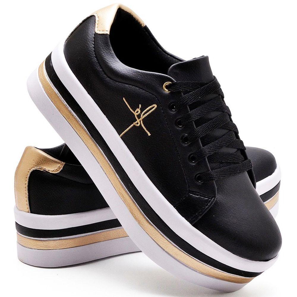 tenis preto feminino