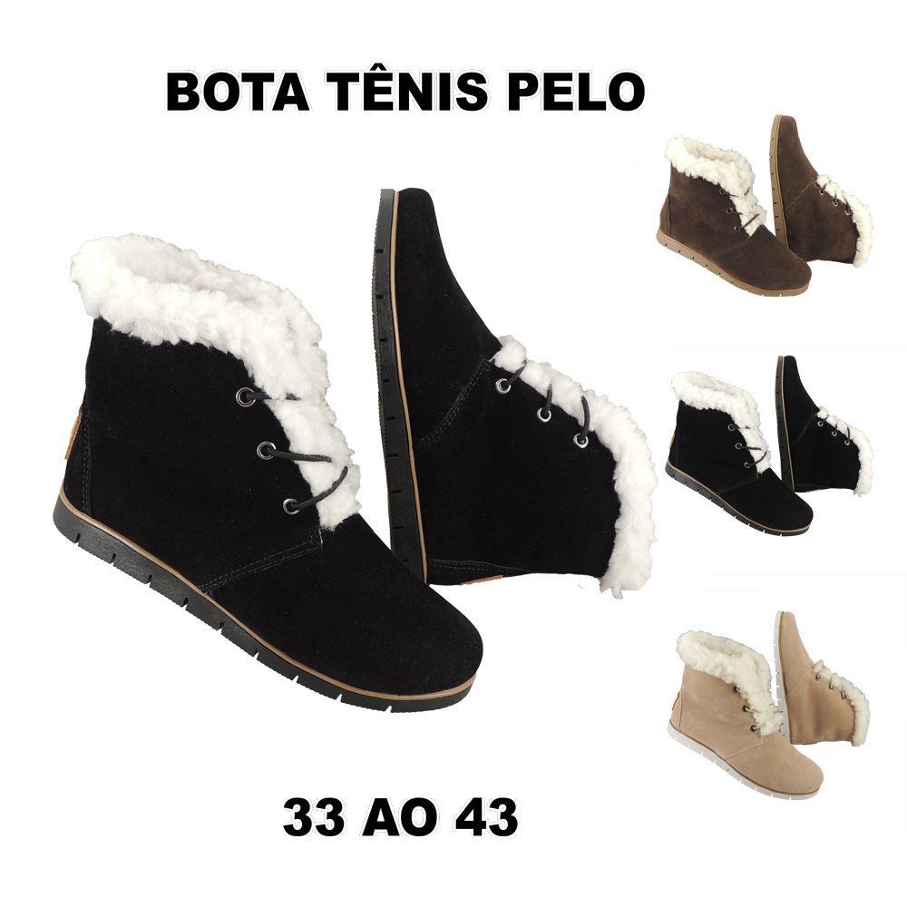 Tênis Feminino Bota de Inverno Neve 100% Forrada Pelo Lã Confort MG801 - LB  - Bota Infantil - Magazine Luiza