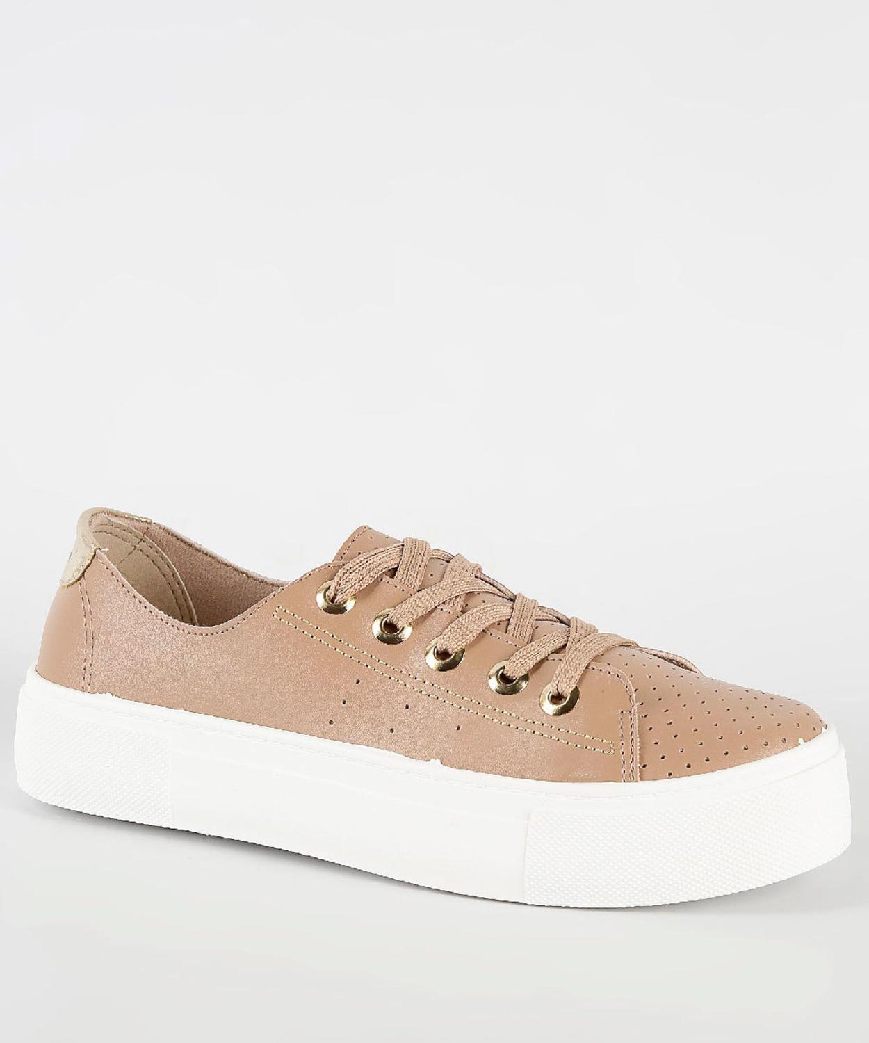 tenis feminino casual nude