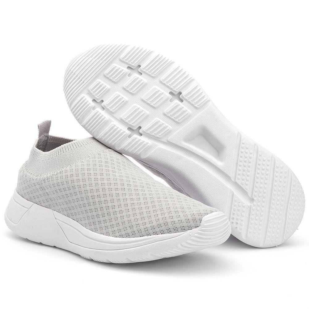 tenis cinza feminino casual
