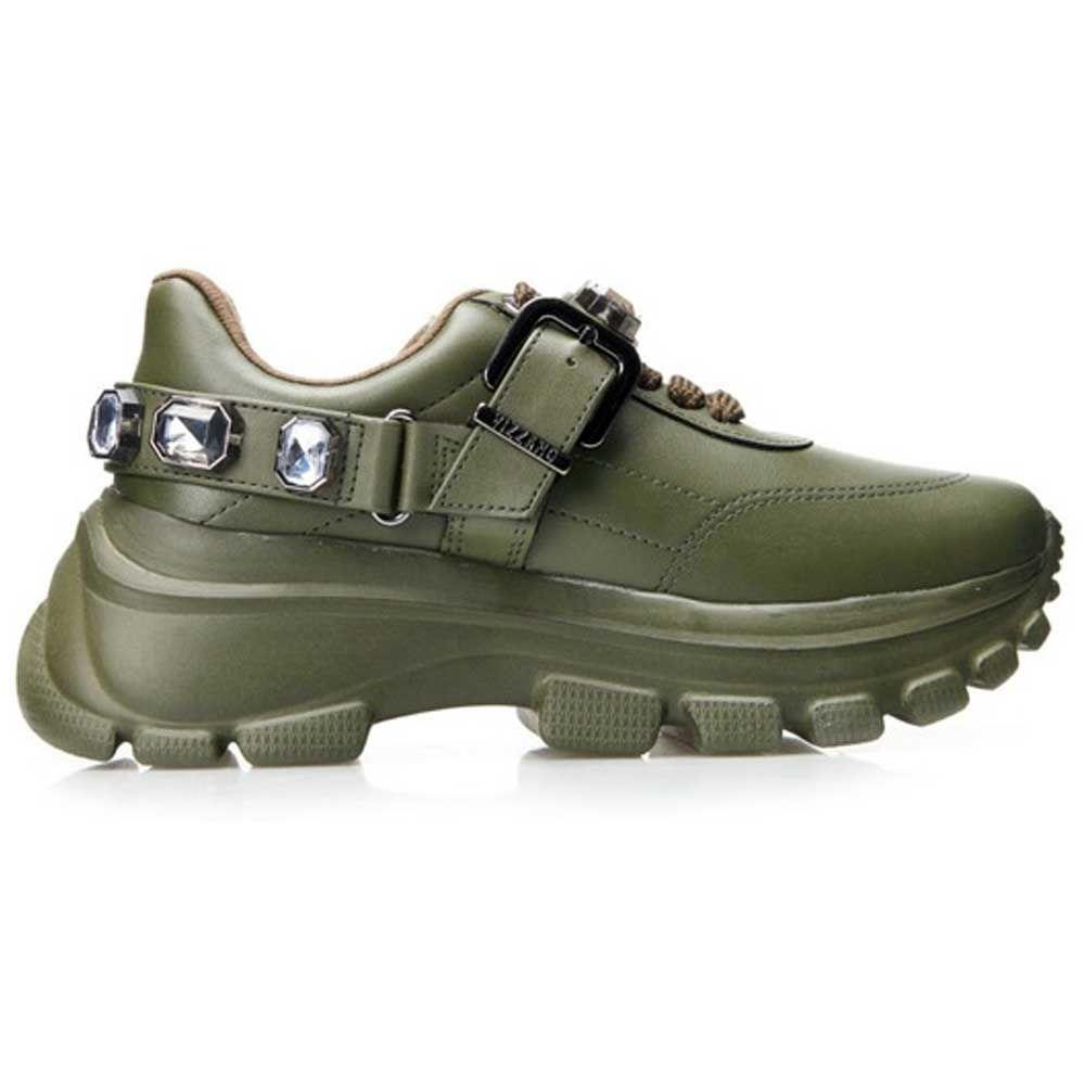 Verde Militar Tenis Chunky Verde ALLEY Green Men's Sneakers