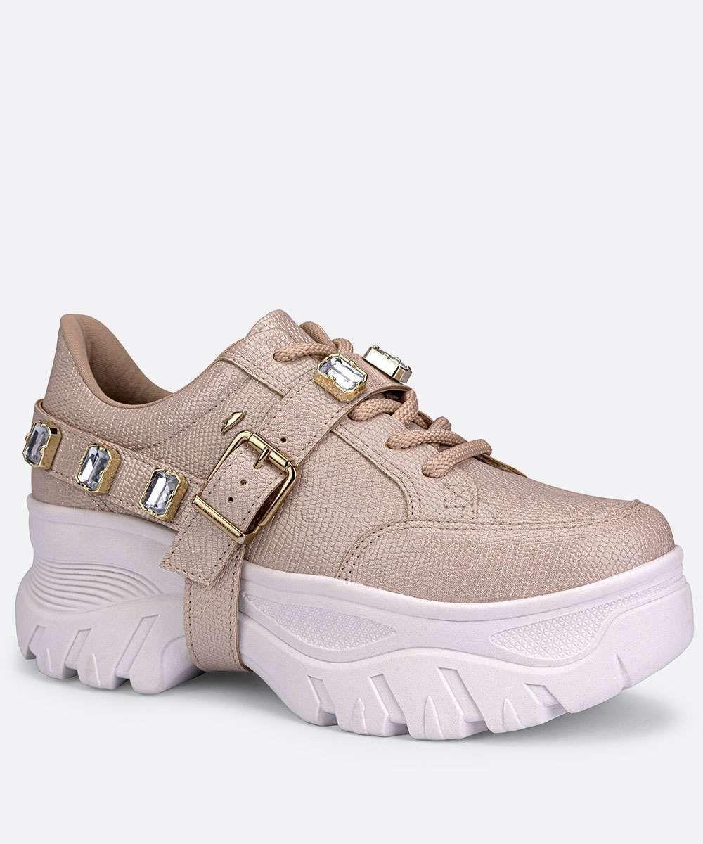 chunky sneakers com pedras