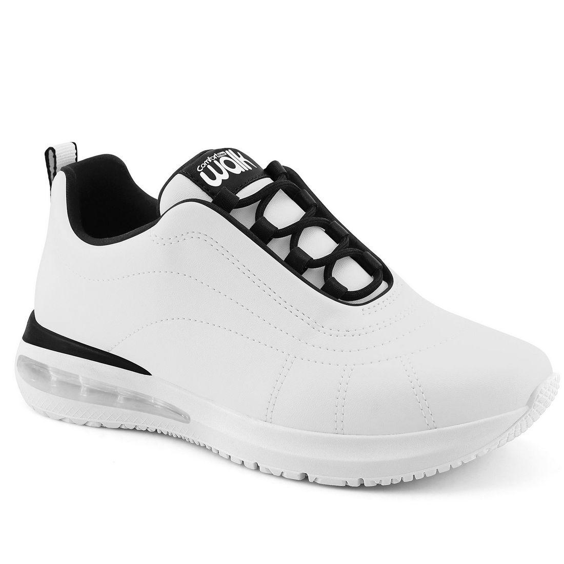 Comfortflex Tenis Feminino C Amortecedor Tênis Comfortflex Slip On