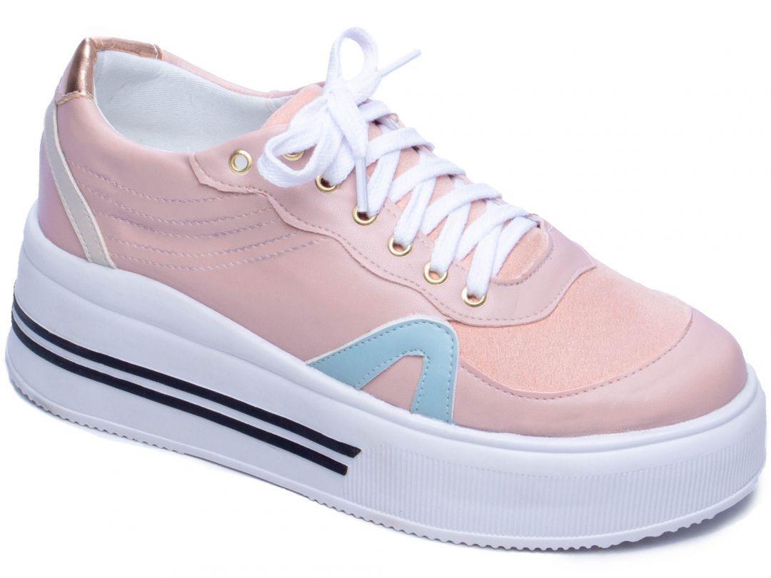 Tênis Feminino Cor Rosa Com Detalhes Azul e Preto Esporte - Torricella -  Calçados Femininos - Magazine Luiza