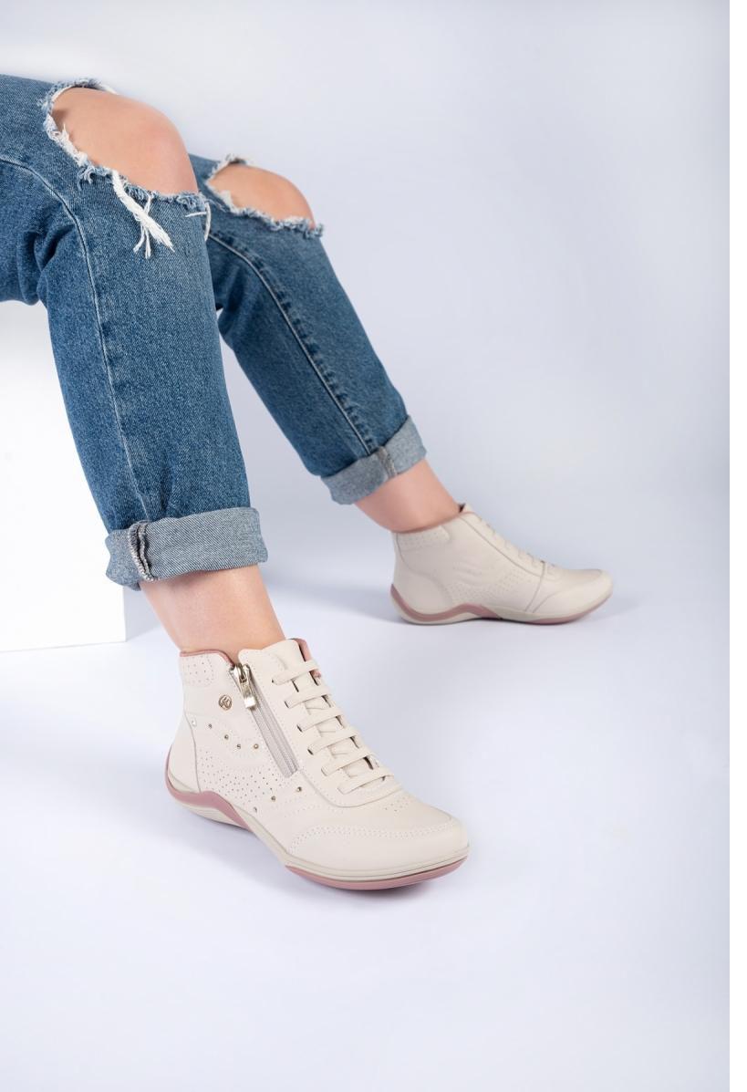 Feminino Casual Tenis Feminino Cano Alto Kolosh Feminino Botinha