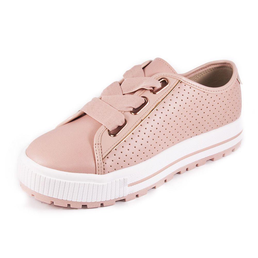 Tênis Casual Feminino Velcro Moleca | Marisa