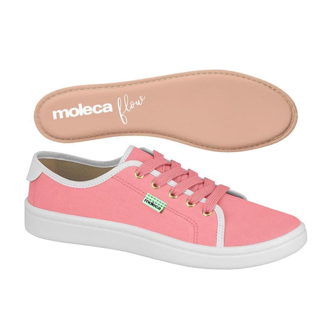 moleca tenis rosa