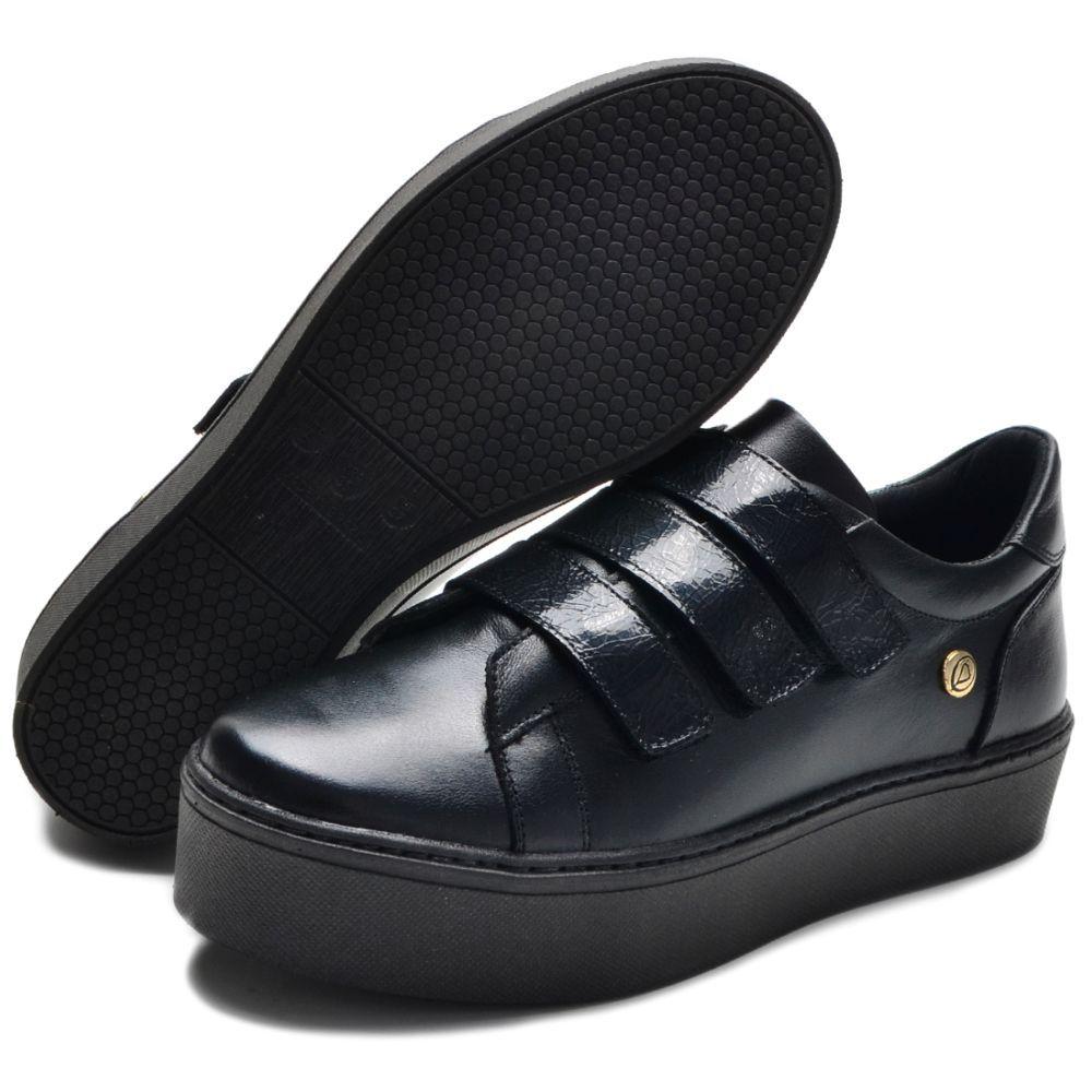 slip on solado preto