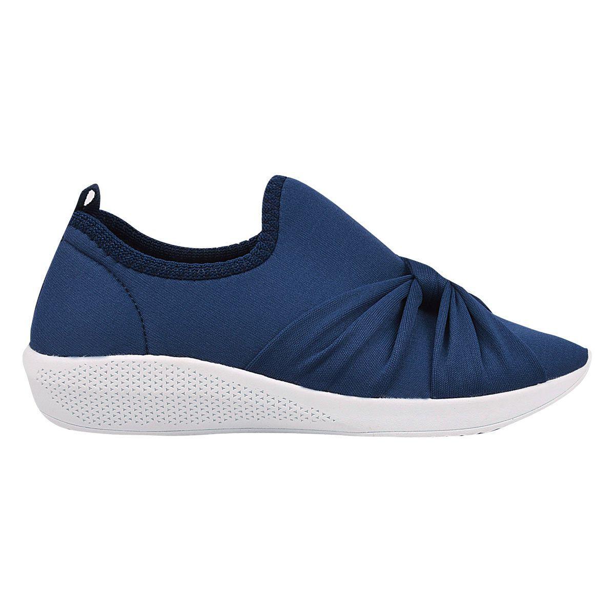 tenis azul marinho feminino casual