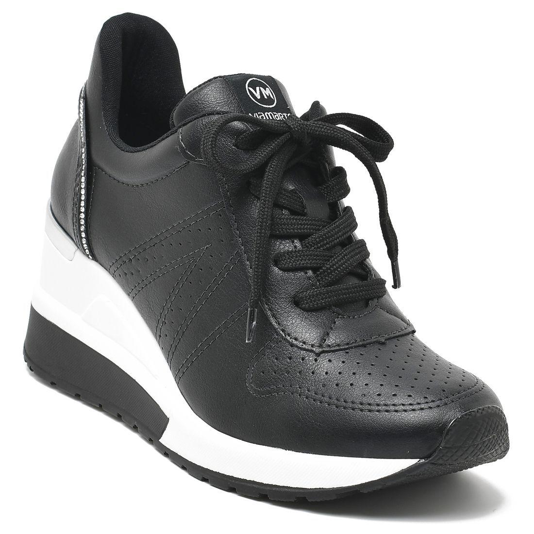 tênis feminino sneaker plataforma via marte