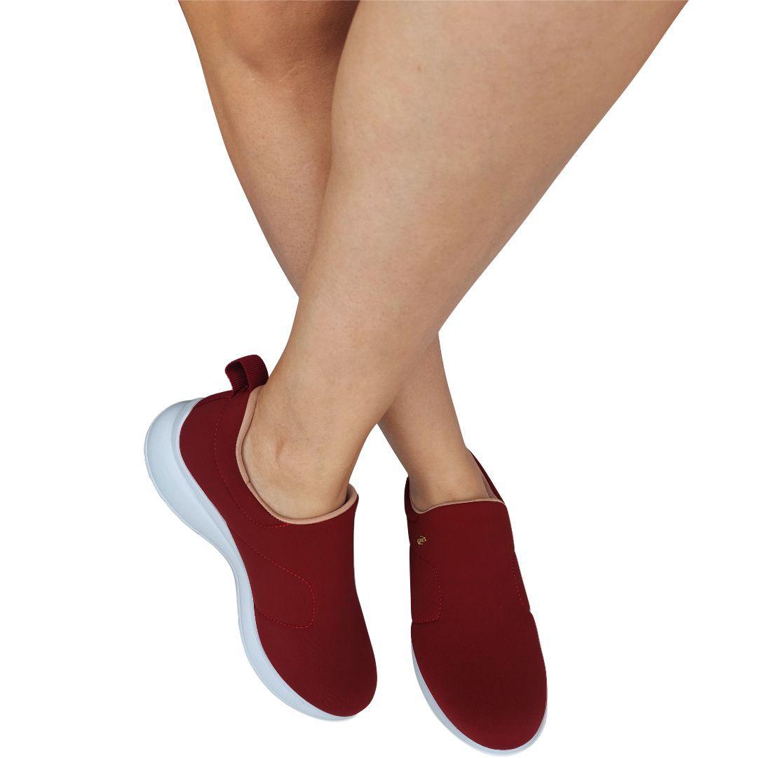 Tecido Lycra Sapato Feminino Usaflex Care Diabetes Diabetes Tenis